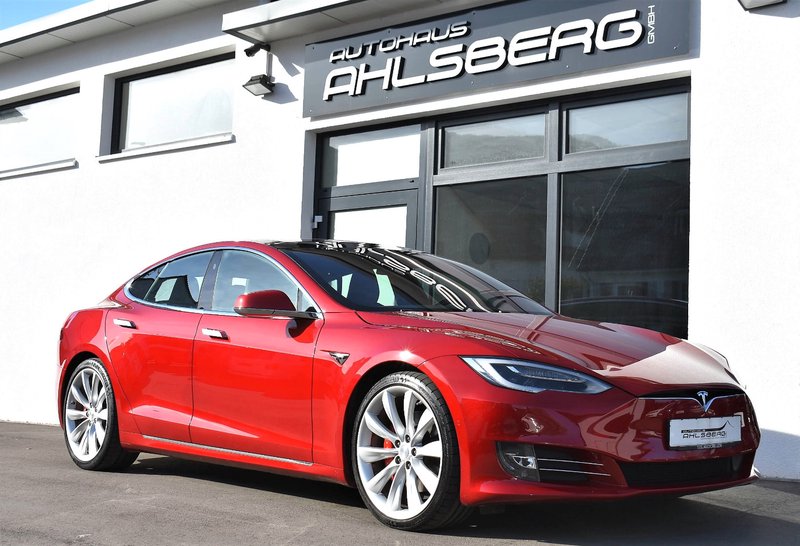 Tesla Model S Base S P 100 D gebraucht kaufen in Pfullingen Preis 91630 eur Int.Nr. 619 VERKAUFT